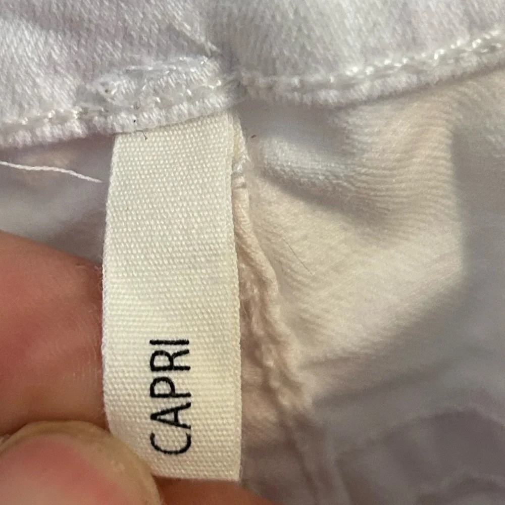 Rag & Bone White Capri women’s 29